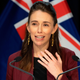New Zealand’s Prime Minister Jacinda Ardern briefs the media about the COVIS-19 coronavirus at the Parliament House in Wellington on April 27, 2020.